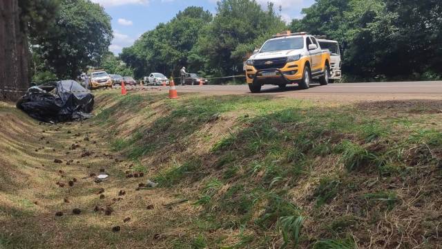 Acidente com morte na RSC 472 em Santa Rosa