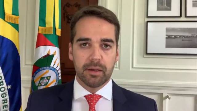 Eduardo Leite testa positivo para Covid-19 pela segunda vez