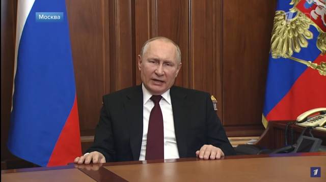 Putin autoriza operação militar no leste da Ucrânia
