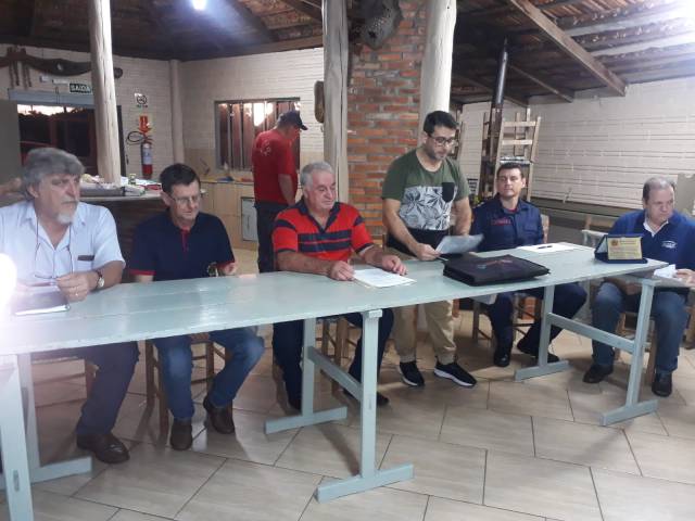Associação do Corpo de Bombeiros Voluntários reelege Luiz Pellens para mais um mandato como presidente