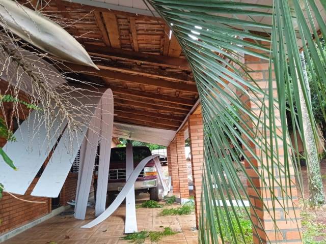 Forte chuva com vento provocou estragos em Três de Maio e na região