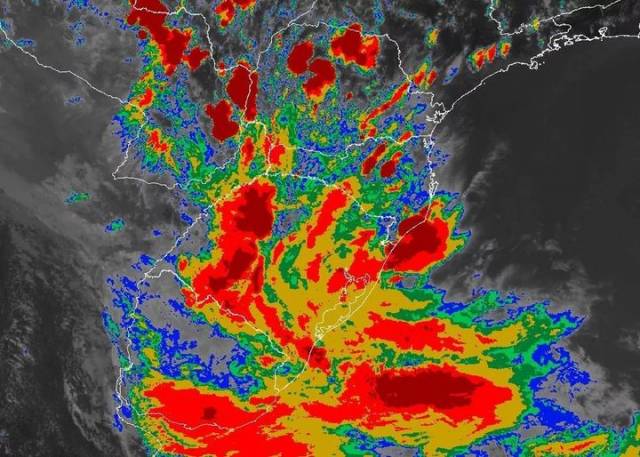 RS será atingido por ciclone extratropical que deverá causar vento forte e chuva intensa