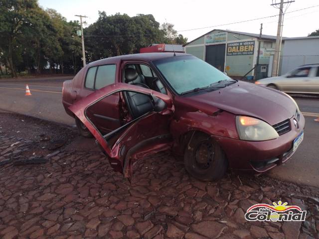 Acidente deixa duas pessoas feridas na RS 342 em Três de Maio