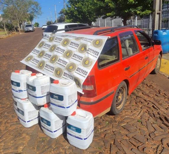 Ao avistar Brigada Militar, homem abandona contrabando e se embreta em mato em Três de Maio