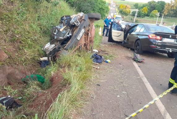Homem morre em acidente na RSC-472 entre Santo Cristo e Porto Vera Cruz