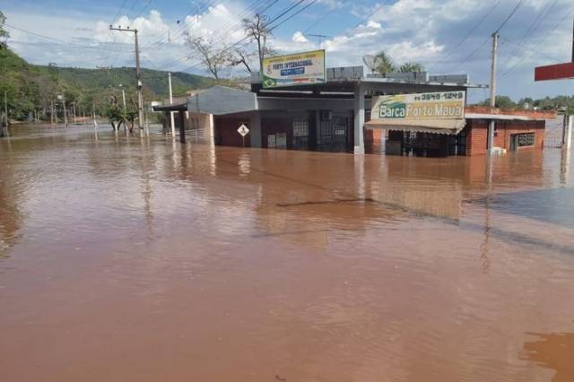 Transporte por balsas está suspenso em Porto Mauá, Porto Xavier, Porto Vera Cruz e Tiradentes do Sul