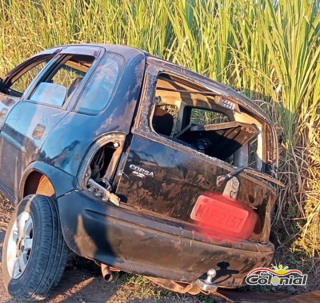 Motorista fica ferido em acidente de trânsito no interior de Boa Vista do Buricá