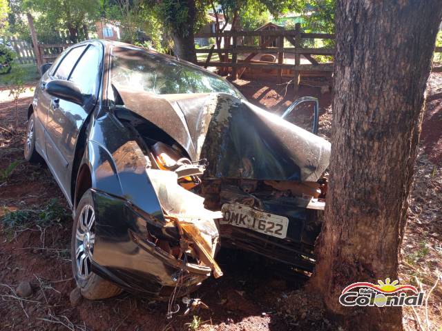 Idoso fica ferido em saída de pista na RS-342 em Três de Maio