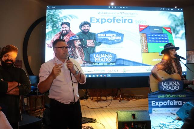 Expofeira 2023 anuncia dois shows nacionais