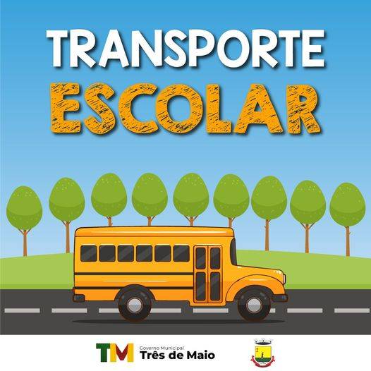 Pais ou responsáveis já podem fazer a inscrição para o transporte escolar