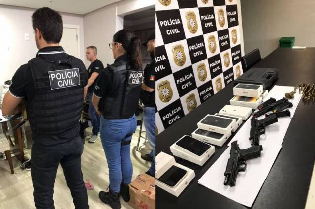 Polícia Civil prende casal por possível envolvimento em roubo no Centro de Distribuições das Lojas Becker