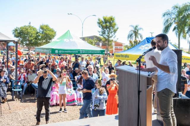 Em visita a Inhacorá, Eduardo Leite inaugura obras e vistoria ações do governo