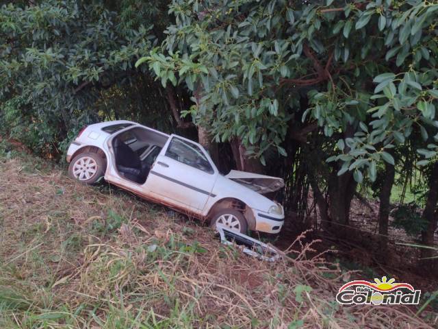 Saída de pista deixa homem ferido na RS-342 em Três de Maio