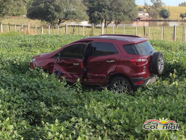 Saída de pista é registrada na BR-472 em Três de Maio