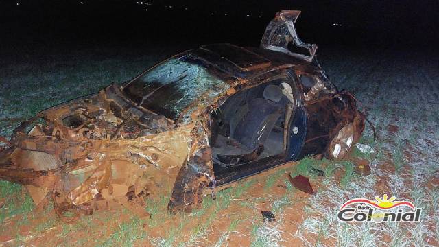 Jovem de 18 anos morre após capotar veículo na RS-520 em Inhacorá