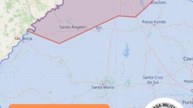 Inmet emite alerta para ciclone extratropical no feriado de Finados