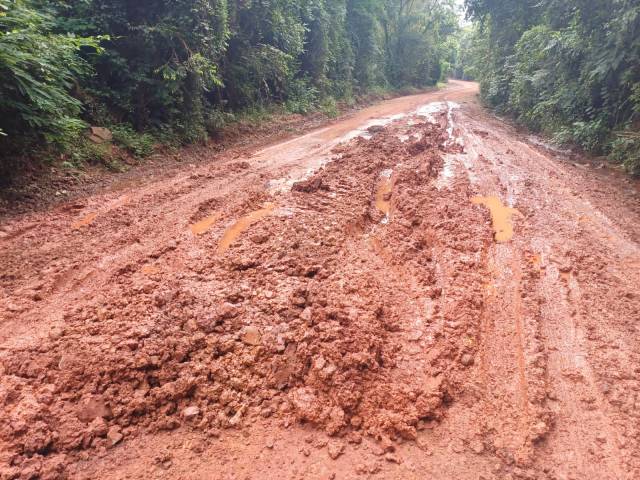 Chuvas intensas causam problemas em estradas do interior de Três de Maio
