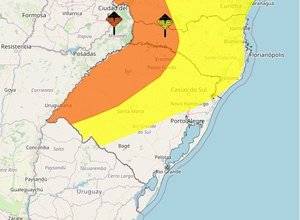 Inmet alerta para ciclone no RS em pleno Natal