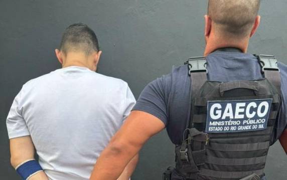 GAECO/MPRS prende foragido da Justiça em Três de Maio