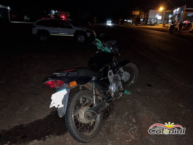 Motociclista fica ferido após colisão na RS-342 em Três de Maio