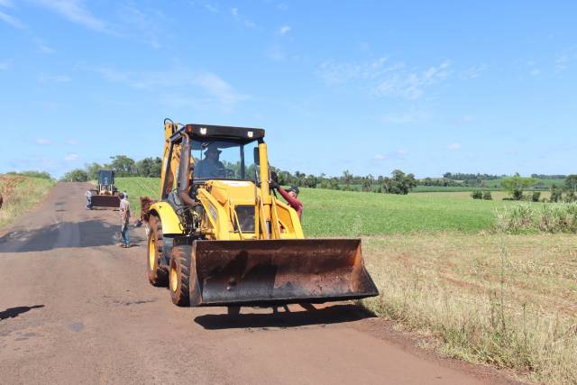 Finalizada recuperação emergencial da estrada de Manchinha