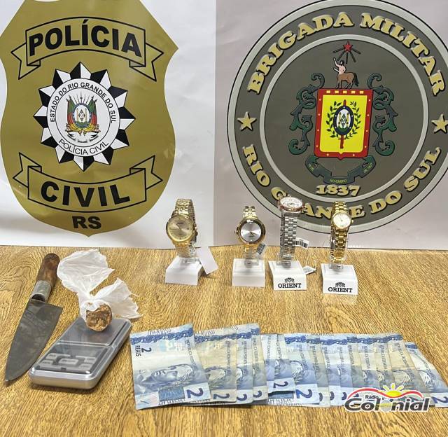 Polícia Civil e Brigada Militar identificam e prendem autor de furto/arrombamento, em Três de Maio