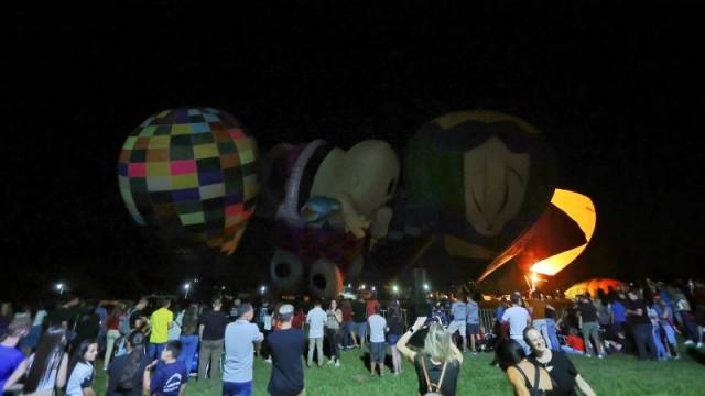 Leite participa da abertura do Festival de Balonismo em São Miguel das Missões