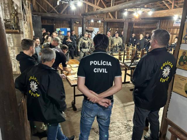 Polícia combate o tráfico de drogas em Três de Maio