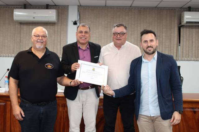 Câmara de Três de Maio presta homenagem aos 200 anos da imigração alemã