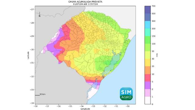 Previsão de retorno do sol e elevação das temperaturas