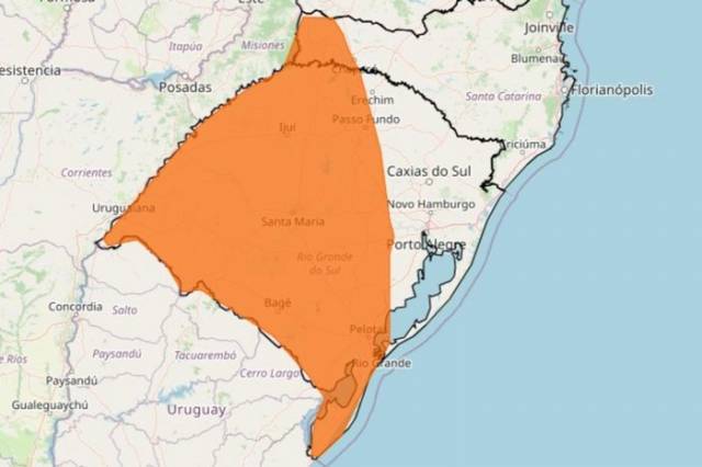Governador alerta para risco de temporais no Rio Grande do Sul