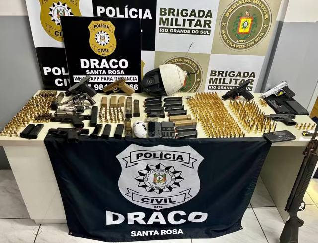 Três homens são mortos em confronto com a Brigada em Santa Rosa