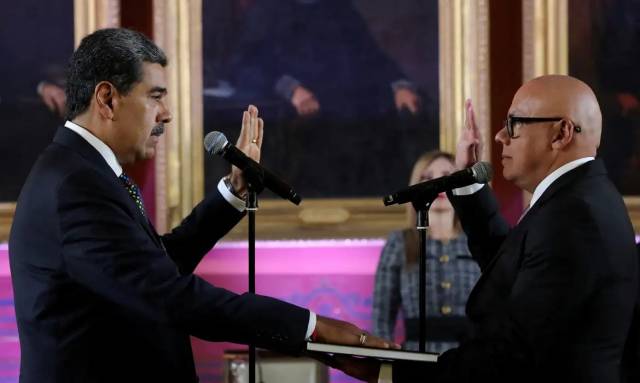 Maduro toma posse como presidente da Venezuela