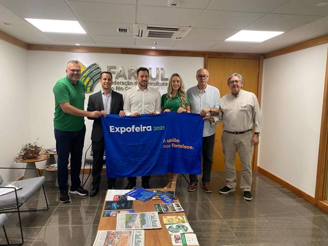 Presidente da Expofeira 2025 cumpre agenda na capital gaúcha