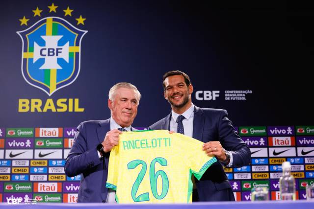 Ancelotti é apresentado e anuncia primeira convocação