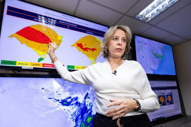 Defesa Civil reforça alerta de chuva volumosa e risco de temporais até sexta