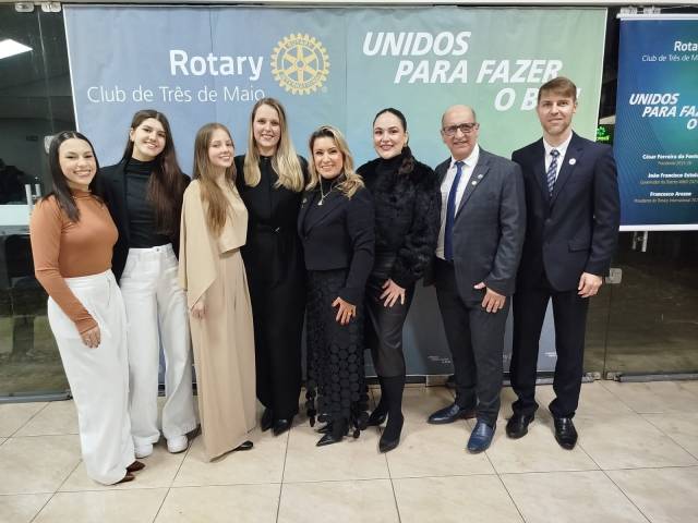 Confira as novas diretorias do Rotary, Casa da Amizade, Rotaract e Interact
