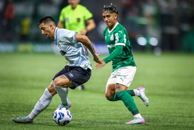 Grêmio é derrotado pelo Palmeiras por 1 a 0 no Brasileirão