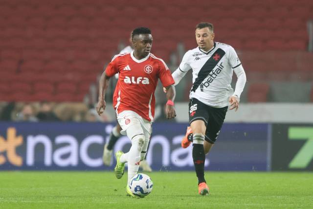 Inter empata com o Vasco por 1 a 1 no Beira-Rio