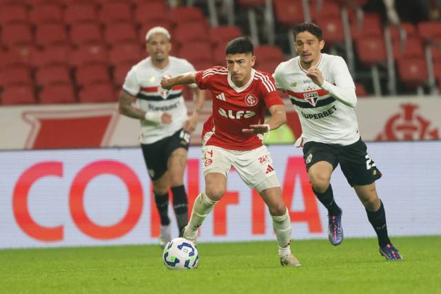 Inter perde para o São Paulo no Beira-Rio