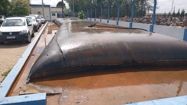 Corsan retoma operação do sistema de desidratação de lodo em Três de Maio