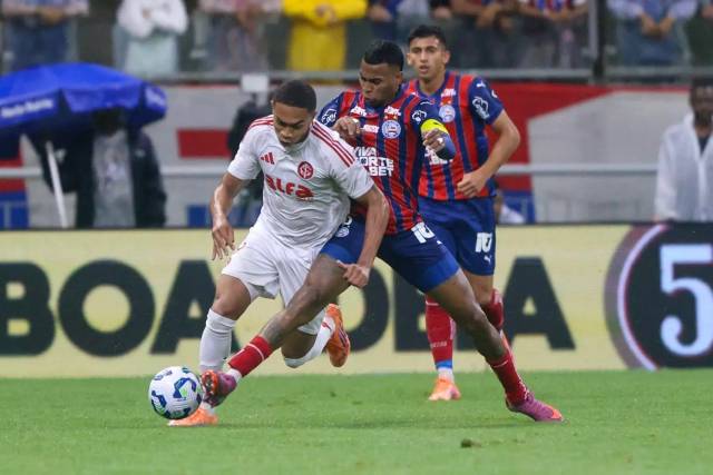 Inter perde para o Bahia e segue perto da zona de rebaixamento