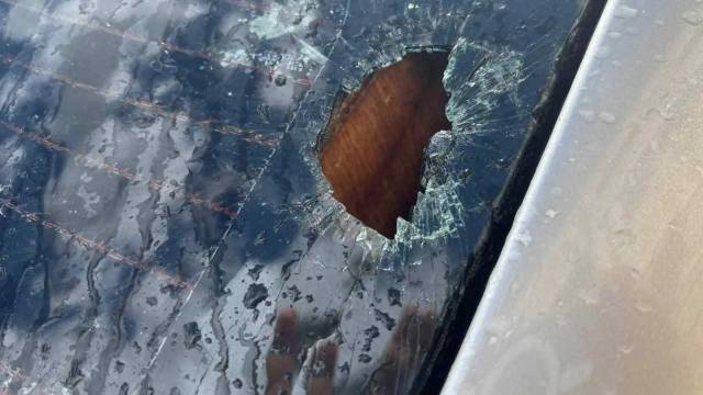 Intensa chuva de granizo causa danos em Sarandi