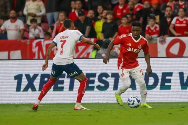 Inter cede empate ao Bahia e frustra torcida no Beira-Rio