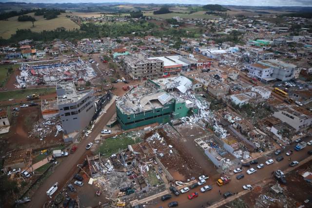 Identificadas as pessoas que morreram após tornado no Paraná