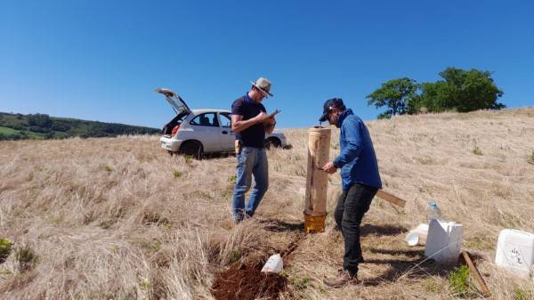 Região de Santa Rosa se mobiliza na Caravana da Infiltração da Água no Solo