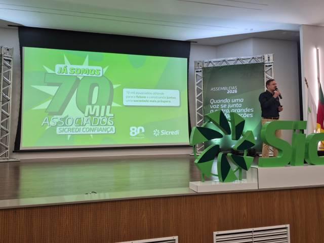 Sicredi Confiança chega a marca de 70 mil associados