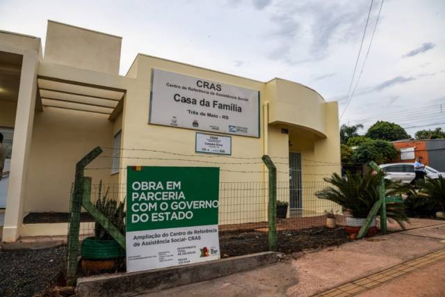 Inaugurada a ampliação do Cras de Três de Maio