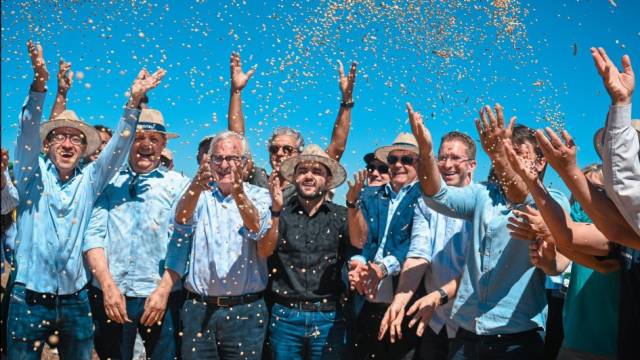 Na abertura da colheita da soja, Gabriel Souza defende securitização