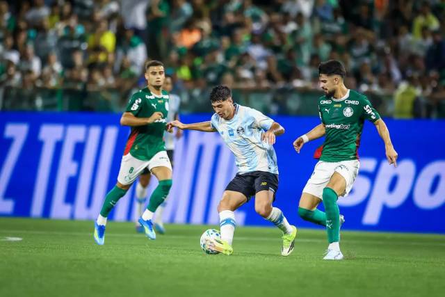 Grêmio perde por 2 a 1 para o Palmeiras pelo Campeonato Brasileiro
